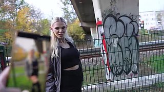 GERMAN SCOUT - Blonde Fitness Model Teen Lexi Star