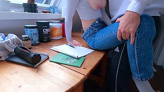 College Girl gets seduced by Teacher