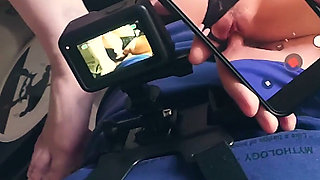 Bts. POV. Making of MILF Pussy Fuck and Cumshot