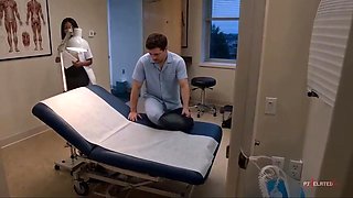 Fat Knockers Nurse Pounds Her Pal's Ex on the Check-up Table [Ai Generated]