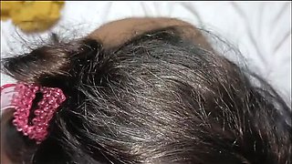 First Time Condom Sex - Desi Indian Girl Close Up Blowjob & Riding in Homemade HD Video