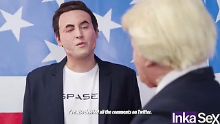 Mexican Stepmom and Venezuelan Stepdaughter Take Anal to Stay in USA - Full Scene