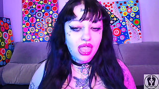 Nose Fetish Deedeelove Gothic Beauty Girl