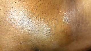 Cum inside the pussy fucking with oil