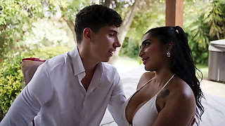 Yasmina Khan Tight Ass Destroyed by Monster Dick on Valentine's Day