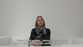 Heavenly Blonde Czech, Lucie, Pregnant Casting