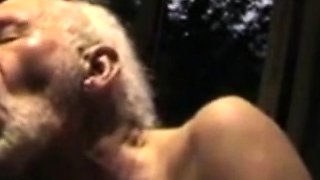 Grandpa Sucking Off a Hunk