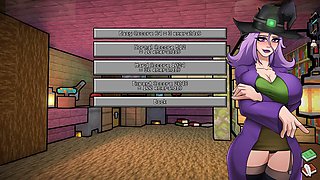 Hentai anime, same bed, witches