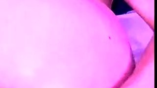 Tight sweet clit and ass solo toy fun
