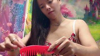 Big-Butt Milf Spreads Legs