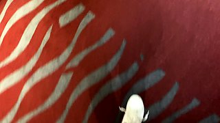 Maitresse Madelines solo foot fetish POV