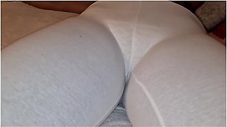 Hot Latina In Seethrough Leggings - Best Cameltoe And Thick Booty Pov 4k
