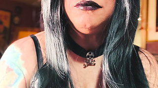 Miss Tina Snua Gives You Instructions to Wank & Cum All Over My Gloves & Rings - Latex JOI CEI