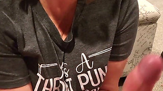 Cock Sucking Goddess Cums Over and Over While Sucking and Fingerling Her Man