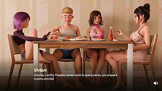 The neighbor arrives at my stepmother's house, seduces me and we end up getting into mischief in the bathroom - goodluke