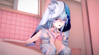 Wuthering Waves- Shorekeeper Sex in the Bathroom - 3D Hentai Animations