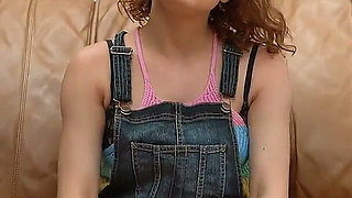 Luna Parish Petite Inked Redhead Coed Goes Straight to Hungry Oral!