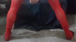 Crossdresser Fucking Dildo 07