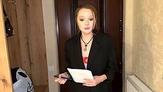 Dima Instructor Deep-Throats Lilith Liber as Russian Doctor in Erection Threesome