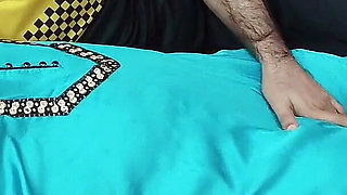 Stepson Seducing, Sucking Big Boobs and Hard Fucking with His Muslim Stepmom