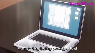 Anime Teen Babe's Naughty Game with Stepbrother - HENTAI