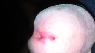 Fat Monster Cock Gets Jerked by a Twink in Bed