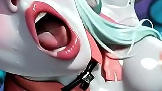 Robot Sex Slave Fucked Hard - Futuristic Android Creampie