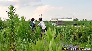 Japanese Babes Pee With 18 Years Old