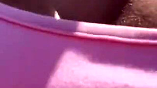 Artemisia Love Big Tits Walking Outdoor and Flashing Her Juicy Nipples in the Car