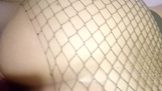 Blowjob and taken on her back before bed