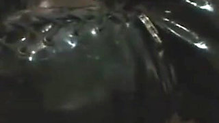 Small penis humiliating in gas mask