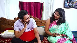 Desi Big Boobs Step Mom Gets Fucked by Step Son While Home Alone (Hindi Audio)