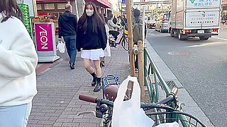 Upskirt voyeur 0 uniform skirt japanese