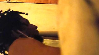 Huge-chested grind cougar stepmother i heavy-breathing to impregnant real swift before her dude gets back from off the road, but i dreamed to make her sploog on me untill she had enough of my petite big black cock in her greatly sized