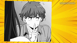 My best friend's asshole sucks my cock - comic