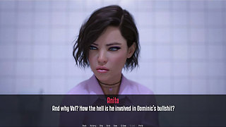 Anita's Internship - Gameplay - Roleplay - Petite Teen Pissing and Gives Blowjob and Fucks at Gloryhole