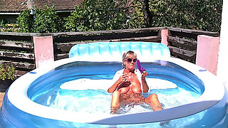 Dirtymilftina Fuck Me in the Pool