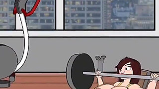 Fuckerman Series - Time to Exercise with Sex in the Sex Gym