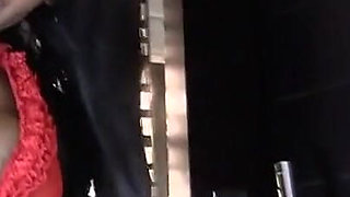 Sexy black babe Persia tastes her dildo after fucking her pussy and asshole