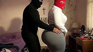 Big Ass Secretary Gets Pressed by Stranger in Bedroom