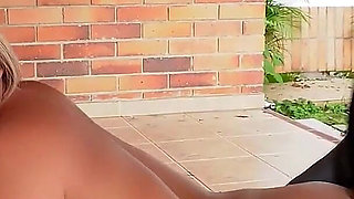 Cheeky Gardener Fucks His Sexy Big Ass Boss While Her Husband Is Away