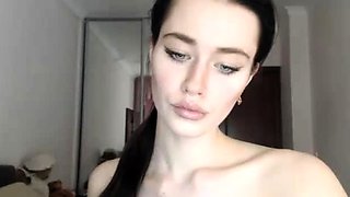 Horny Webcam Babe Solo Masturbation