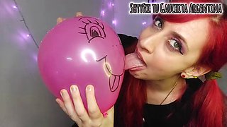 Lets Celebrate Your Birthday with Lots of Balloons and My Huge Ass