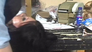 French Secretary Got Her Face Fucked in Office