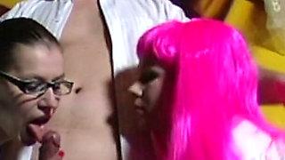 Threesome at the Cologne Carnival