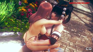 Cartoon sex, hentai games, gameplay