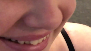Spanked to Pee and Her First Golden Shower Ever