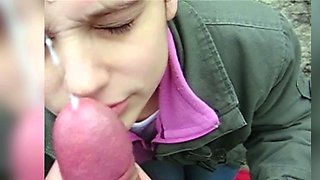 Huge Japan blowjob and handjob POV orgy with a cumshot