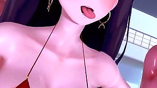 Fate Stay Night - Rin and Saber Pool Gangbang Sex - 3D Hentai Animations
