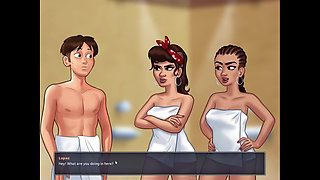 Summertime Saga Lopez + Martinez and Liu Animation Collection [part 25] Nude Sex Game Play [18+]
